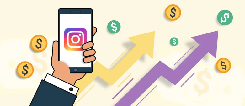 Wege zum Geld verdienen auf Instagram Grafik